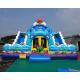 Water - Proof  Tarpaulin EN71 Inflatable Bouncer Slide