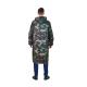 Olive Green R019 170T Rubberized Polyester/PVC Raincoat for All-Weather Protection