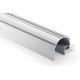 101*67mm Silver LED Aluminium Profile For Architectural Cove Lighting