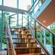 Glossy Stainless Steel Handrails for Modern Architecture