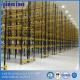 Safe Operation VNA Steel Pallet Rack System For High Density Storage