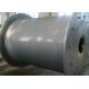 Wire Rope Hoist Cable Winch Drum 300m Capcaicty Gray For Mining