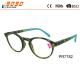 Classic culling reading glasses with plastic frame ,spring hinge,suitable for men and women