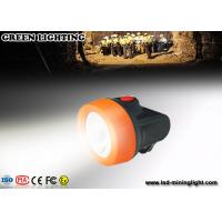ABS Light Weight LED Mining Light , IP68 grade Professional Miner Cap Lamp