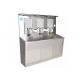 304 Stainless Steel Hospital Surgical Wash Basin Multi Person Seats