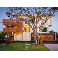Holiday Resort Prefab Shipping Container Cabin With Extanding Open Area