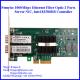 1000Mbps Gigabit Ethernet Dual Port Fiber Optical Network Card 1G2DB580-SFP