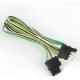 1.5m Awg18 Power Wire Harness 3 Pin Universal Motorcycle