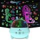 RGB Mermaid Starry Night Light Projector Multiscene 360 Degree Rotating