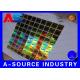 3d hologram sticker PET Custom Holographic Stickers /  Custom Decal Stickers With Scratch Off Code