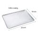 26*18*1 Full perforated baking bread tray burger or hamburger or hot dog non-stick bun baking pan aluminium bread pan