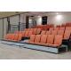 Silver Retractable Bleacher Chairs Seating Capacity 30-300