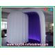 Inflatable Photo Booth Hire Bar White Outside Inflatable Photo Booth Purple Inside Logo Printing Rounded