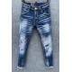 88 Fashion Men Jeans Custom Stretch Denim Pants Slim Fit Trend Casual Jeans