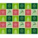 54 X 108 2ply Christmas Paper Tablecloths And Napkins Creative Converting FDA Listed