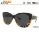 Classic culling plastic sunglasses with UV 400 Protection Lens ,suitable for women an men