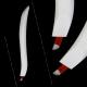 Semi PMU Disposable White and Black Hand Tool  Eyebrow Shadow Pen Softshading