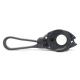 0.7KN Clamp Nylon FTTH Fish Type Flat Optical Fiber Optic Drop Cable Holder with 25