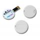 promotional printed round shape credit card USB 2.0flash drive 128MB, 256MB,