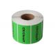 100rolls/Box 67x28mm FSC Self Adhesive Labels For Printing Blank