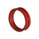 Red Color Silicone Rubber Gasket With EPDM Neoprene Nitrile Material