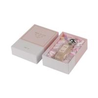 Custom Pink Perfume Bottle Box Packaging With Silk Filling Sustainable And Stylish