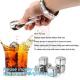 Customized stainless steel whiskey ice cube stone, Mini Stainless Steel Ice Cube Whisky Stone wholesale, bagease, pac