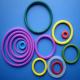 Good Elastic Rubber Seal AFLAS NBR Colorized O Rings for Steel Industry / Gas