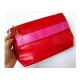 Smooth Leather Beautiful Women Cosmetic Bag / Cute Makeup Bags For Women
