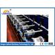 PLC Control Door Frame Roll Forming Machine , Smooth Door Frame Making Machine