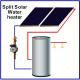 Flat Plate Split Pressurized Solar Water Heater Stainless Steel Outer Tank