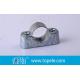 BS31 / BS4568 Conduit Fittings 20mm Malleable Iron Heavy Duty Distance Saddle With Base