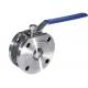 Full Bore 6 Wafer Ball Valve PN16 Pressure ISO 5211 Mounting Pad