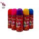 Nonflammable Odorless Party Streamer Spray , Multicolor Spray Silly String