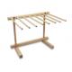 Household Wooden Pasta Drying Rack For Fresh Pasta Ravioli Drying Rack