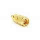 Gold Plated Male SMA RF Connector Plug Electrical RF Crimping Cable Connector