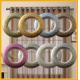 Fashion Prime ABS Plastic Custom Curtain Rings Circles Rod Accessories