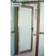 6082 T5 / T6  Aluminum Door Frames Champagne Anodized With finished Machining