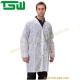 ISO13485 Zip Closure Disposable Lab Jackets For Doctors
