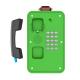 Green Industrial Weatherproof Telephone , Tunnel /  Marine Waterproof Intercom