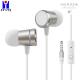 3.5Mm Plug Stereo In Ear Earbuds With Mic Bass Microphone And Volume Control