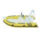 New Design High Quality PVC Rigid Hull Inflatable Fishing Dinghy boat with Outboard Motor