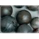 Multi - Role Cement Grinding Balls , 40mm 60mm Grinding Balls For Ball Mill