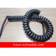 UL Spiral Cable, AWM Style UL22010 26AWG 6C VW-1 80°C 1000V, PVC / TPU