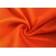 Orange Workwear Safety Clothing 180GSM Reflective Polyester Fabric