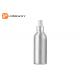 Matte Silver Aluminum Empty Fine Mist Spray Bottles Refillable Anti Fall 30ml - 250ml