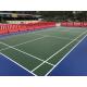 Light Blue Acrylic Cushion Tennis Court Non Toxic High Adhesion Weatherability
