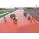 Shockproof Running Track Installation Nontoxic 8-20mm Thickness For Athletic