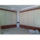 Melamine Surface Operable Sound Proof Partition Wall For Classroom / Hotel
