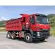 Three Axle Diesel 3 Seater Dump Cargo Truck Rear Drive 6×4 Manual Transmission